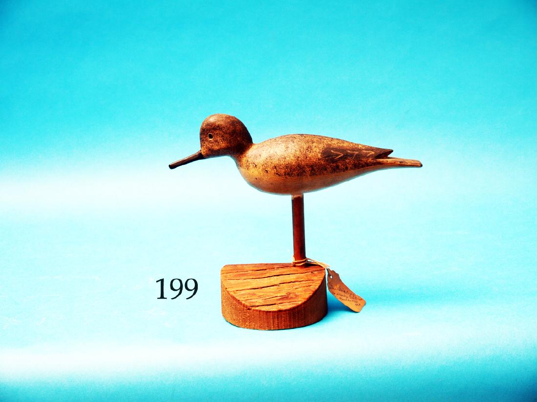 RARE FEEDING PEEP OR SANDERLING  by Hurley Conklin, (1 of 1)