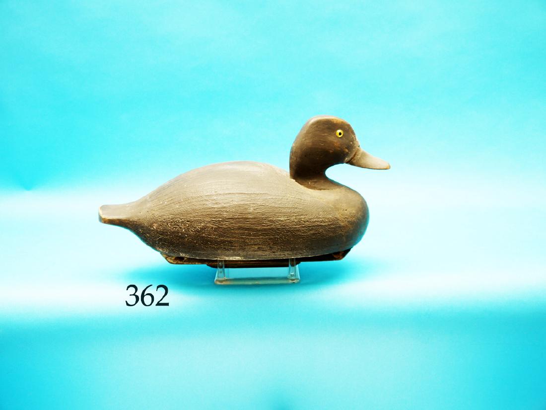 EARLY BLUEBILL HEN by the Wildfowler  Decoy Co., Old (1 of 1)