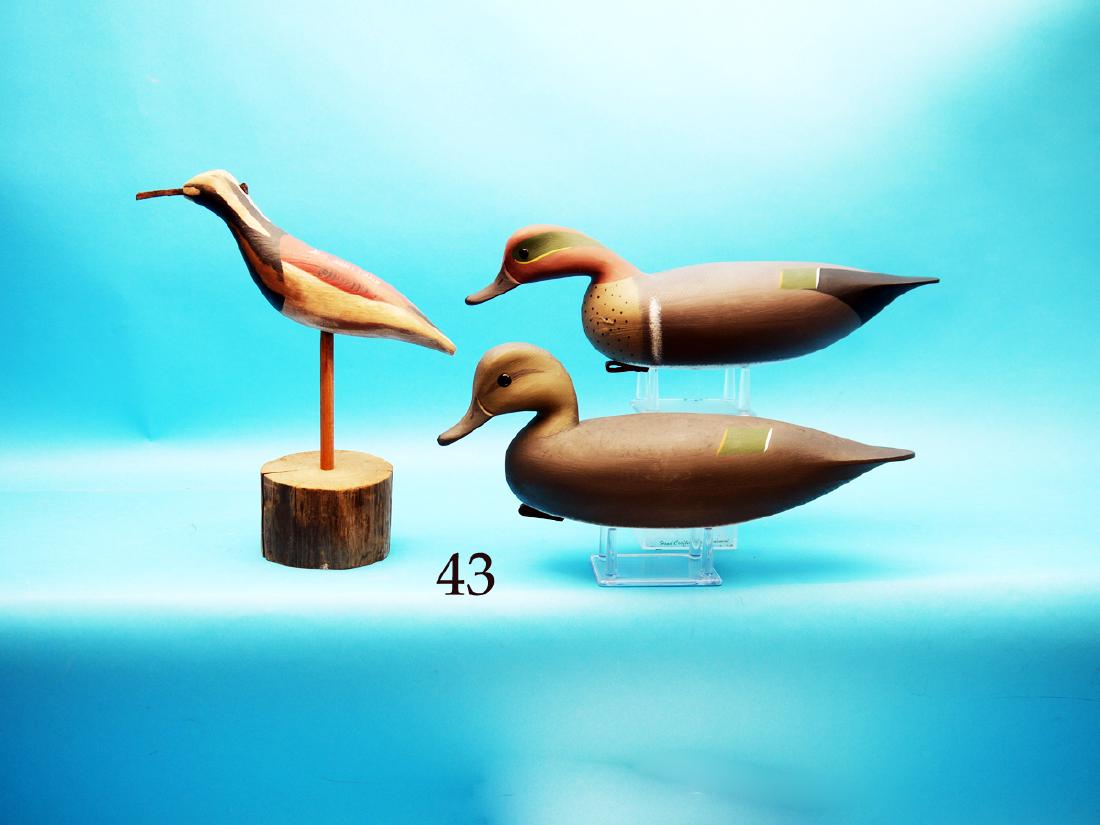 PAIR OF GREEN WING TEAL by Jamie Hand, Cape May (1 of 1)