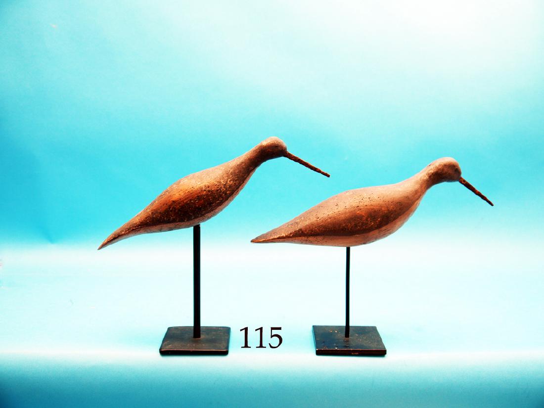 TWO YELLOWLEGS by Bruce Bieber, Cape May, NJ. Both in (1 of 1)