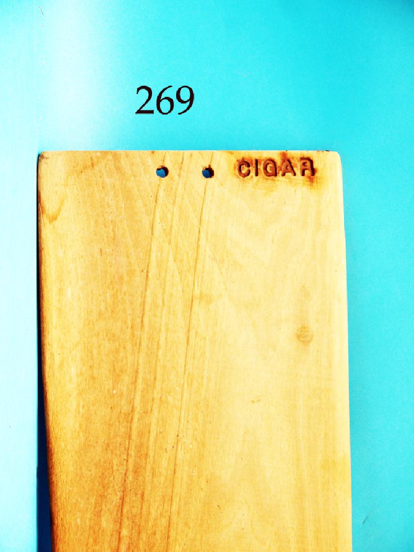 ANIMAL SKIN STRETCHING BOARD by Delbert “Cigar” Daisey, (1 of 1)