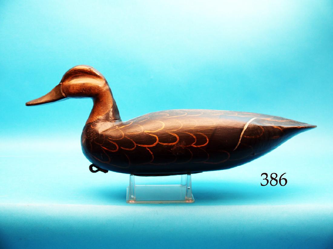 BLACK DUCK attributed to Capt. Chip Allsopp, Bay Head, (1 of 1)