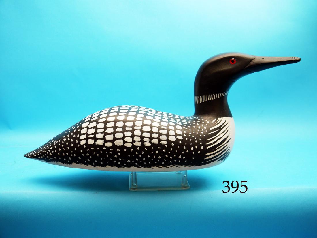 LOON CONFIDENCE DECOY with Hutch Decoy Carving, Ltd. (1 of 1)