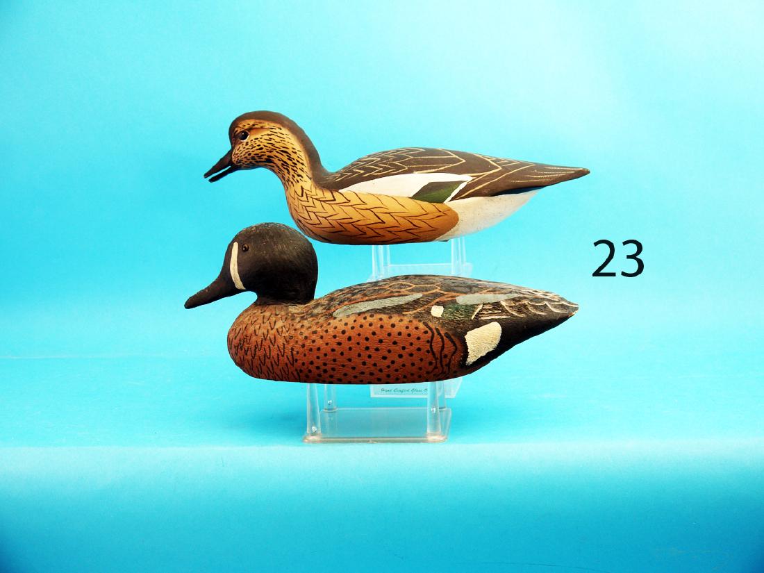 TEAL HEN by Zach Ward, Crisfield, MD. Very good (1 of 1)