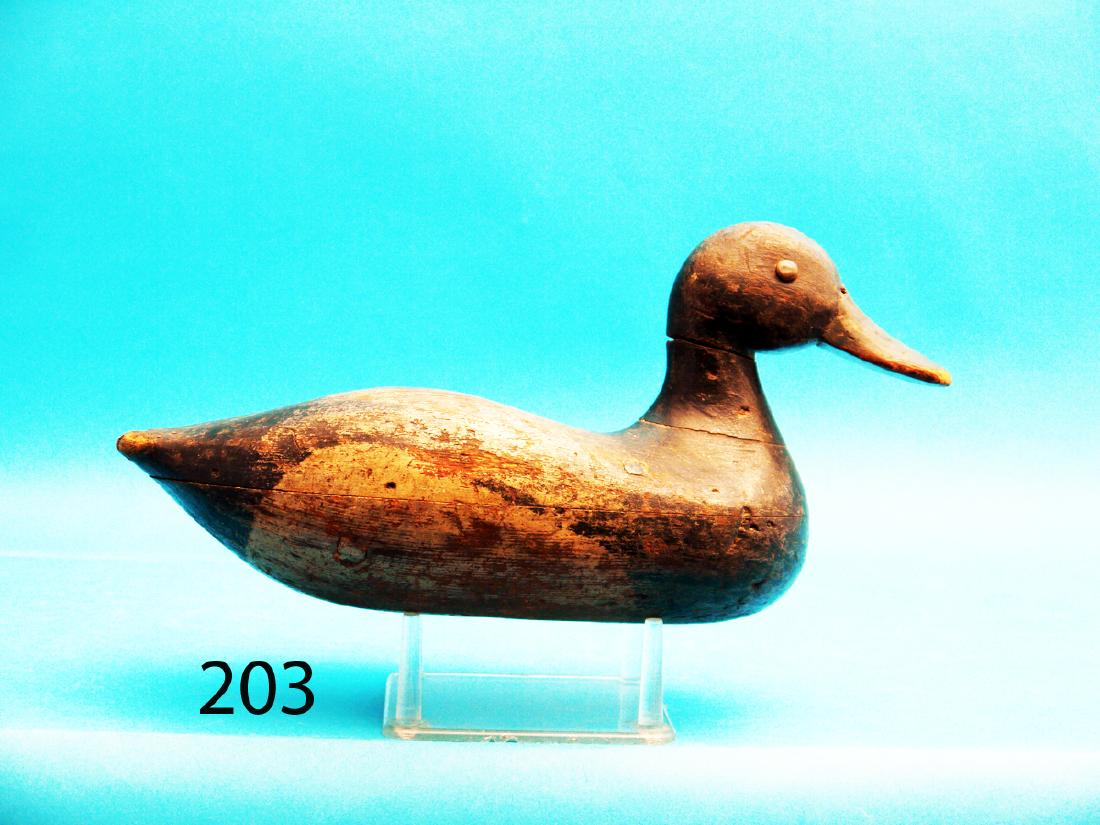 BLUEBILL DRAKE, possibly Illinois River. Very old (1 of 1)