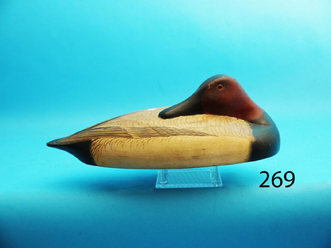 CANVASBACK WING DUCK in very good original paint and (1 of 1)