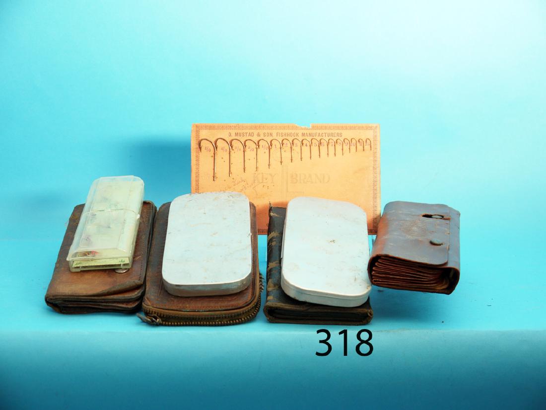 GROUP OF FISHING MEMORABILIA consisting of four vintage (1 of 1)