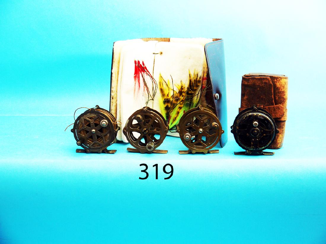 GROUP OF FLY FISHING ARTICLES, consisting of four early (1 of 1)