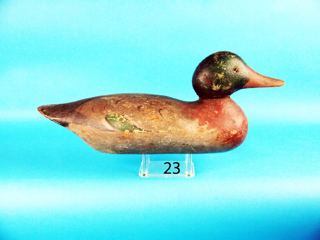 MALLARD DRAKE by the Mason Decoy Co., Detroit, MI. (1 of 1)