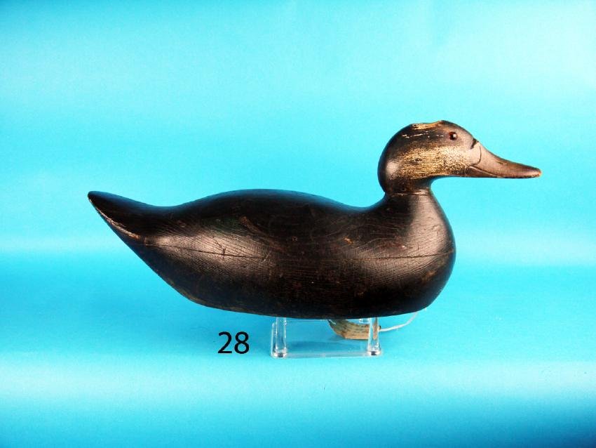 BLACK DUCK by the Mason Decoy Co., Detroit, MI, circa (1 of 1)