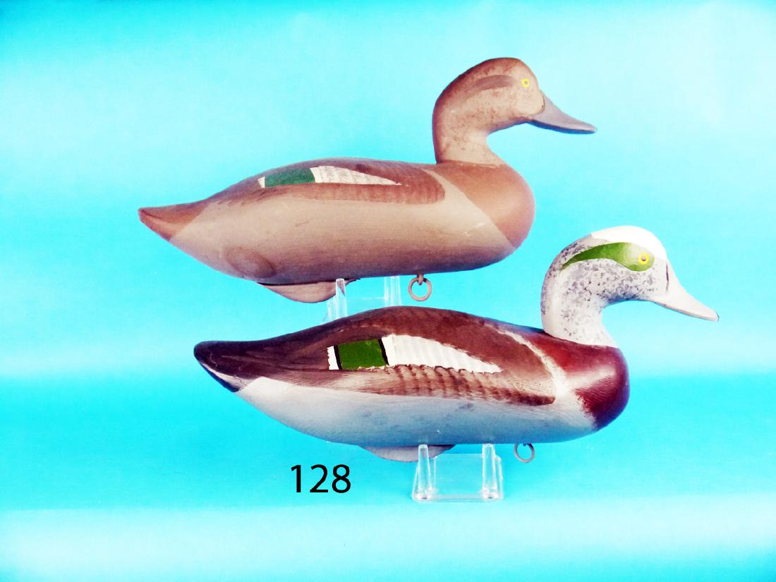 PAIR OF WIDGEON, possibly by R. Madison Mitchell. Havre (1 of 1)