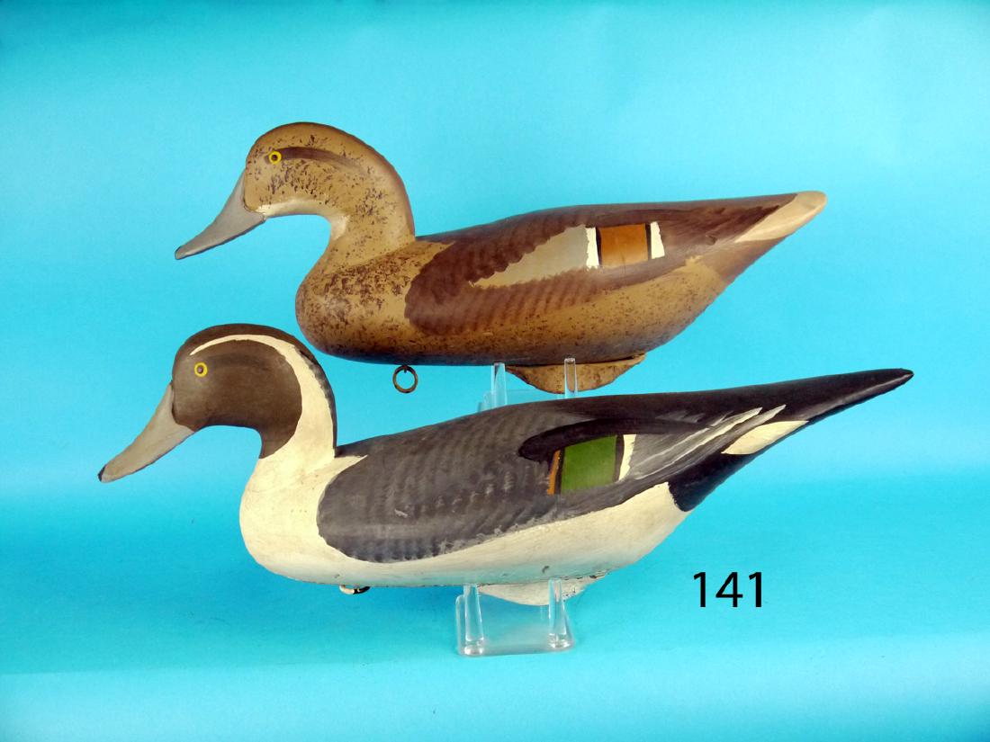 PAIR OF PINTAILS, possibly R. Madison Mitchell, Havre (1 of 1)