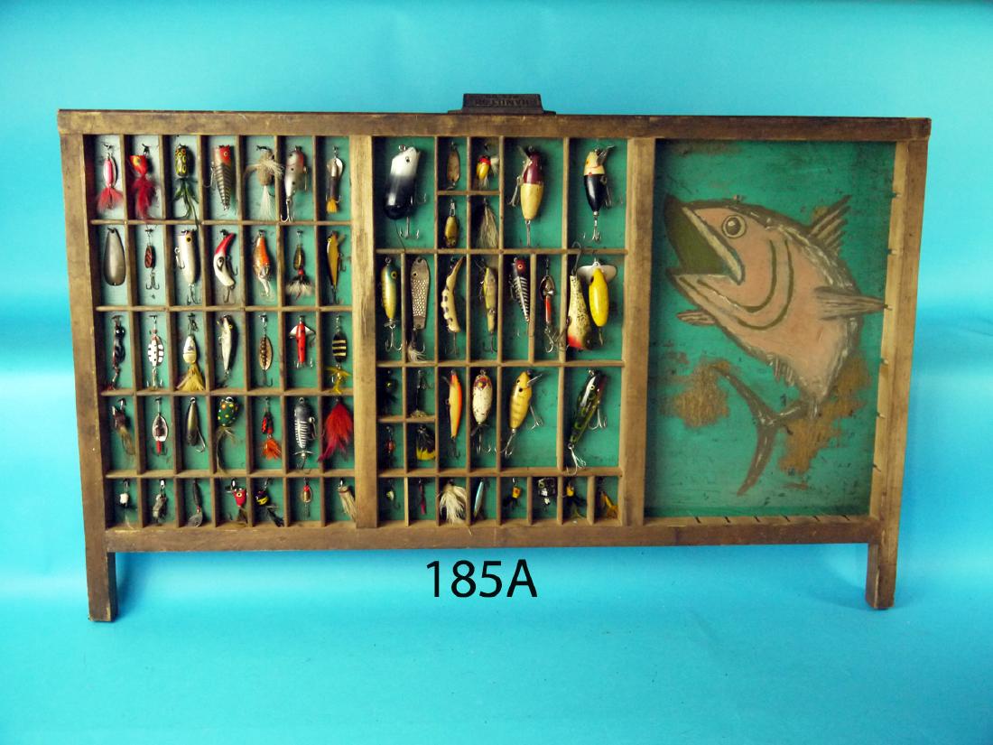 PRINTERS TRAY with 65 baits. All in good condition. (1 of 1)