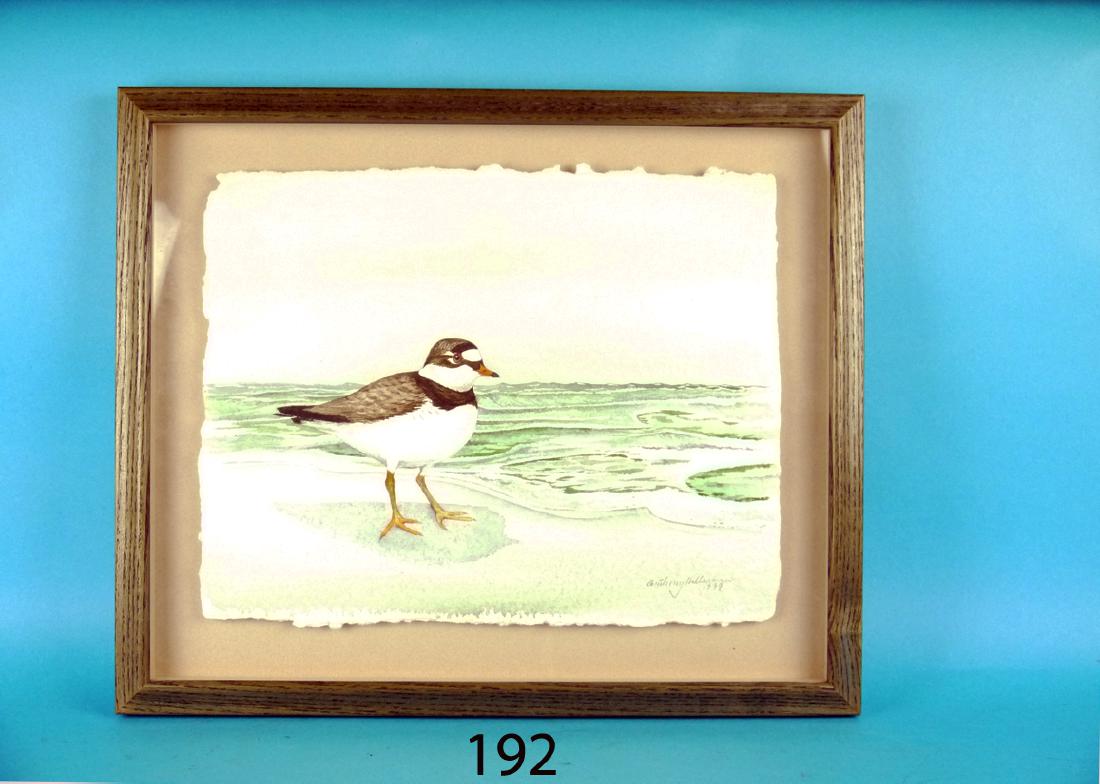 WATERCOLOR by Anthony Hillman, Cape May, NJ, depicting (1 of 1)