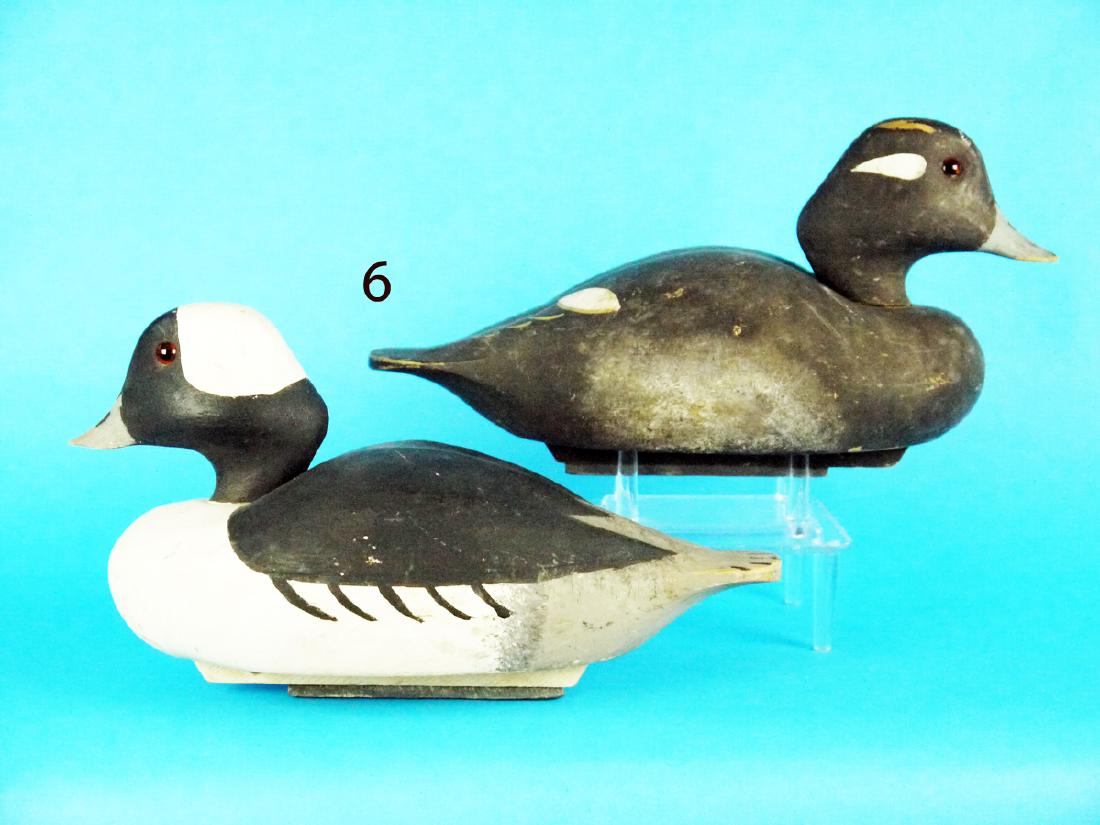 RARE PAIR OF BUFFLEHEADS by the Wildfowler Decoy Co (1 of 1)