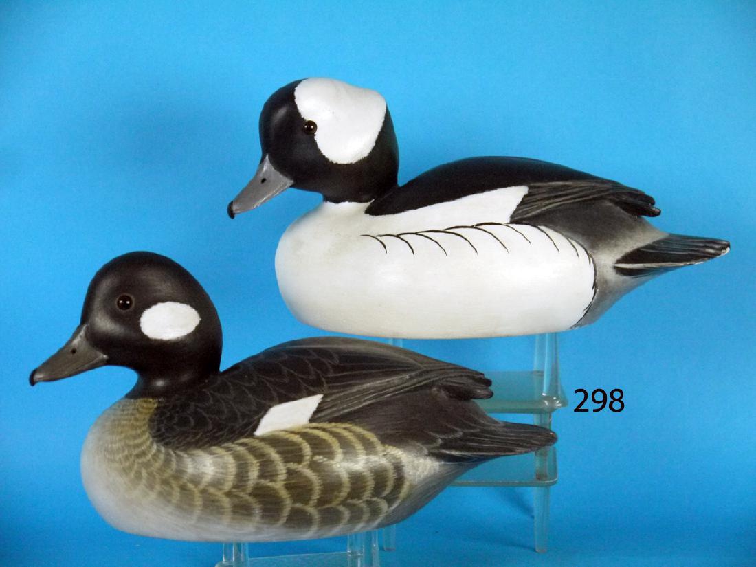 FINE PAIR OF BUFFLEHEADS by John McLoughlin (1 of 1)