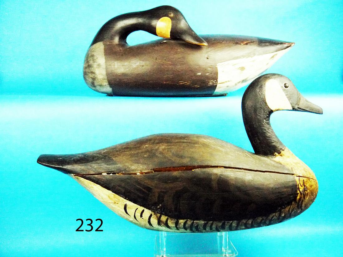 TWO CANADA GEESE, CONTEMPORARY (1 of 1)