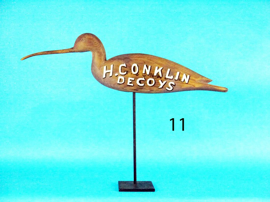 HURLEY CONKLIN EARLY TRADE SIGN (1 of 1)