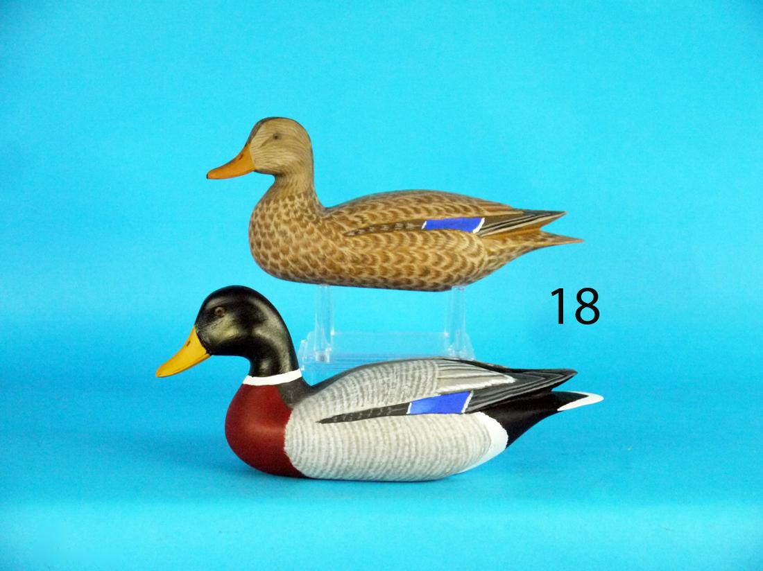 ONE-THIRD SIZE MALLARDS, H.V. SHOURDS (1 of 1)