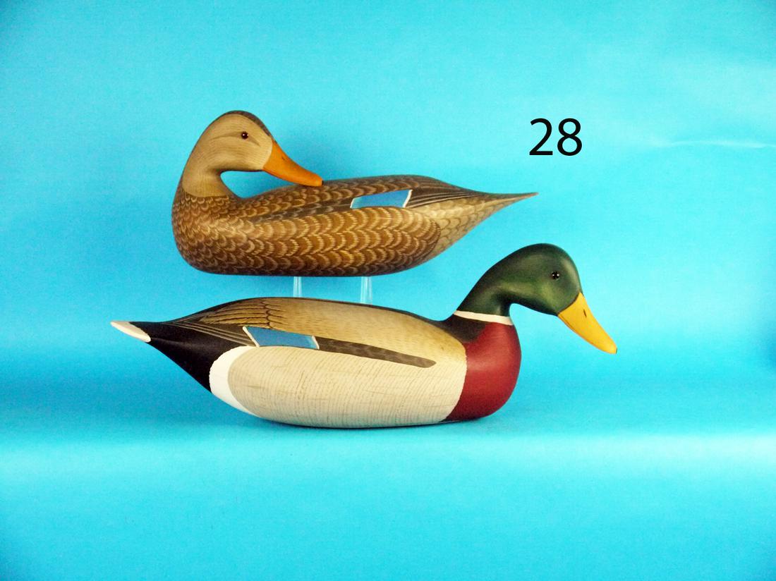 MALLARD PAIR, H.V. SHOURDS (1 of 1)