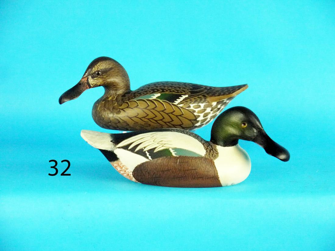 ONE-HALF SIZE SHOVELLER PAIR, W. CRANMER (1 of 1)