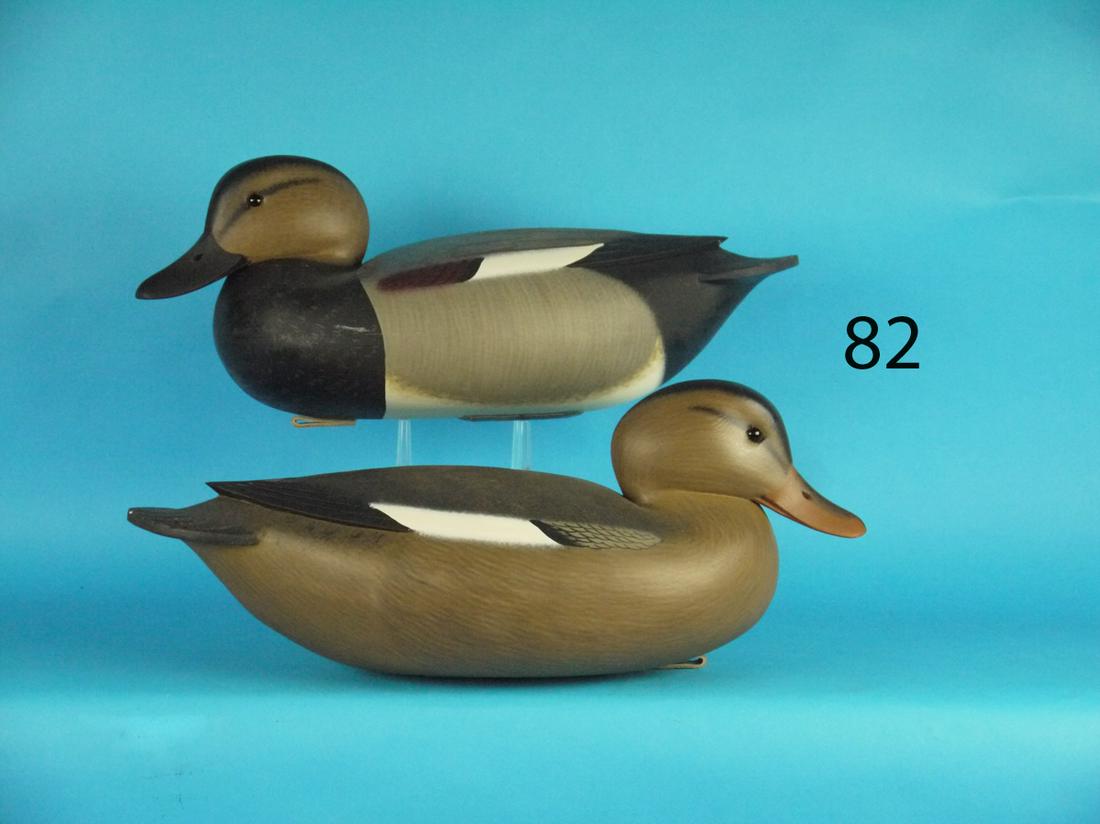 GADWALL PAIR, F.C. BROWN, JR. (1 of 1)