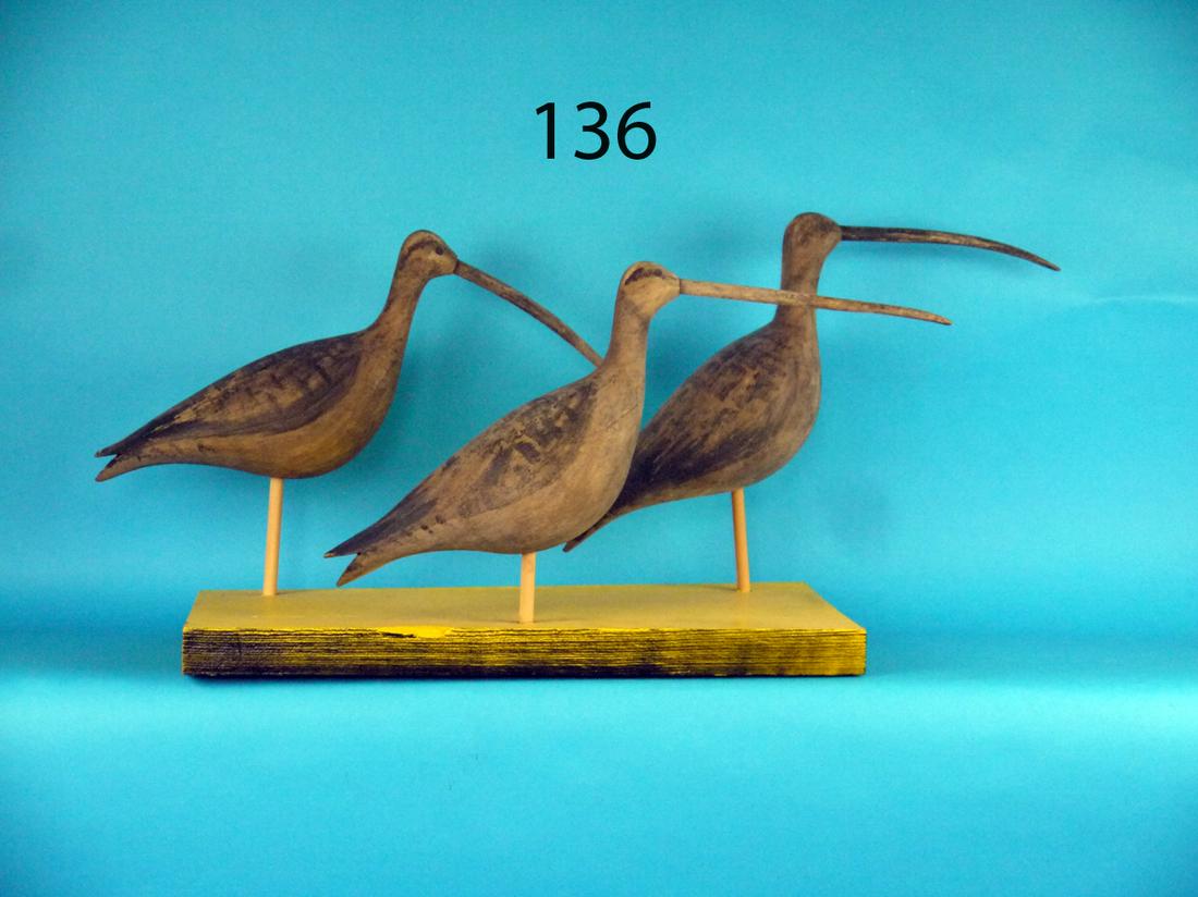 THREE CURLEWS ON BASE (1 of 1)
