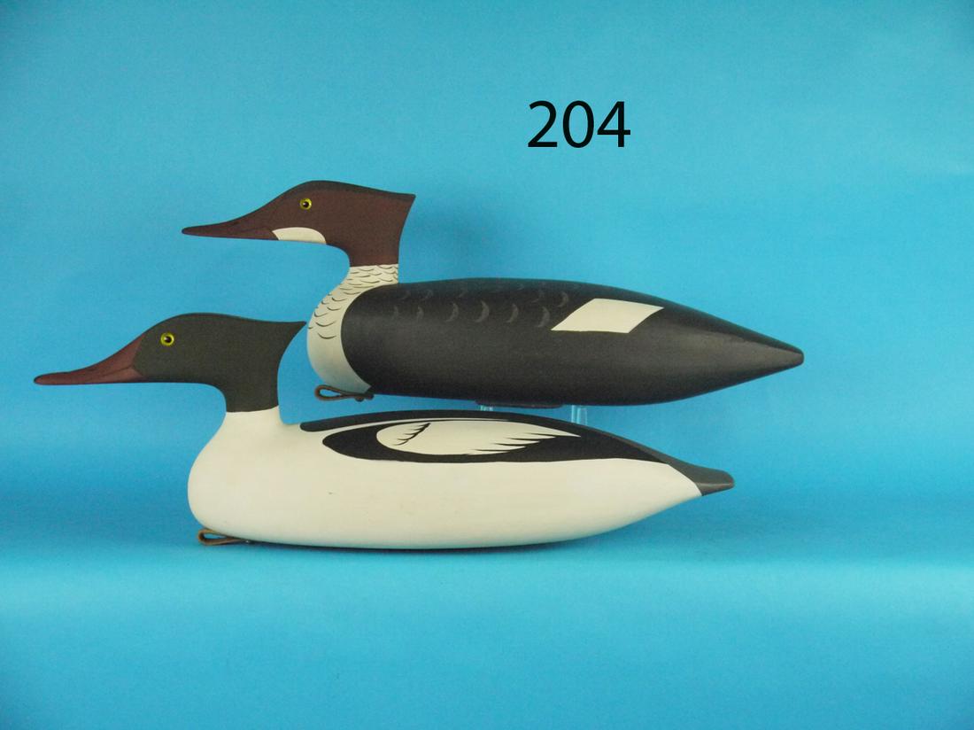 AMERICAN MERGANSER PAIR, STRUNK/LIBENSPERGER (1 of 1)