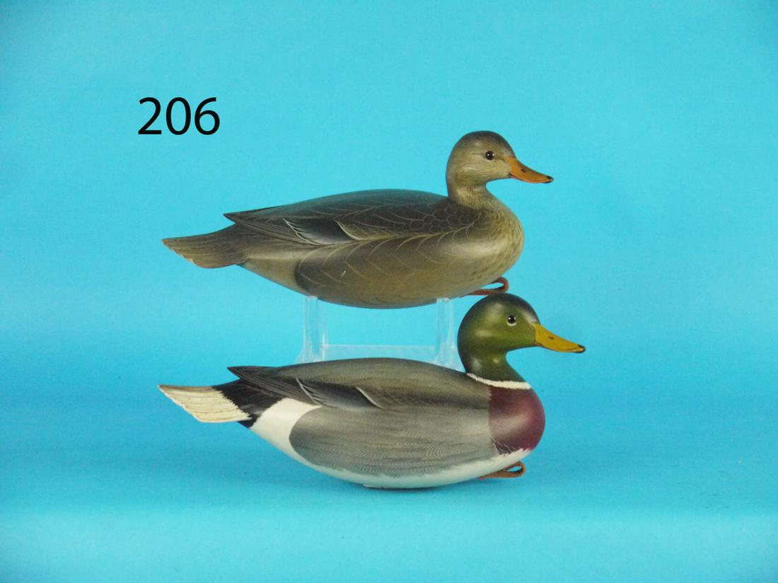 ONE-THIRD SIZE MALLARD PAIR, G. STRUNK (1 of 1)