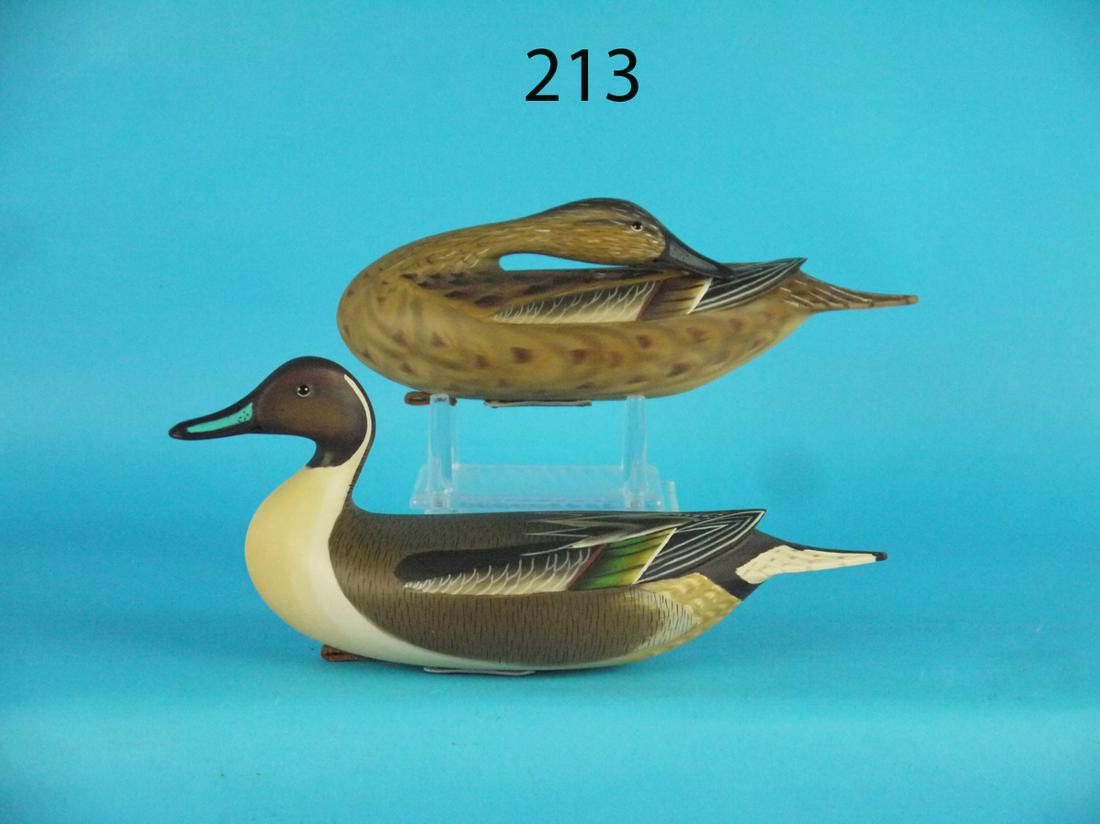 ONE-THIRD SIZE PINTAIL PAIR, J. HILLMAN (1 of 1)