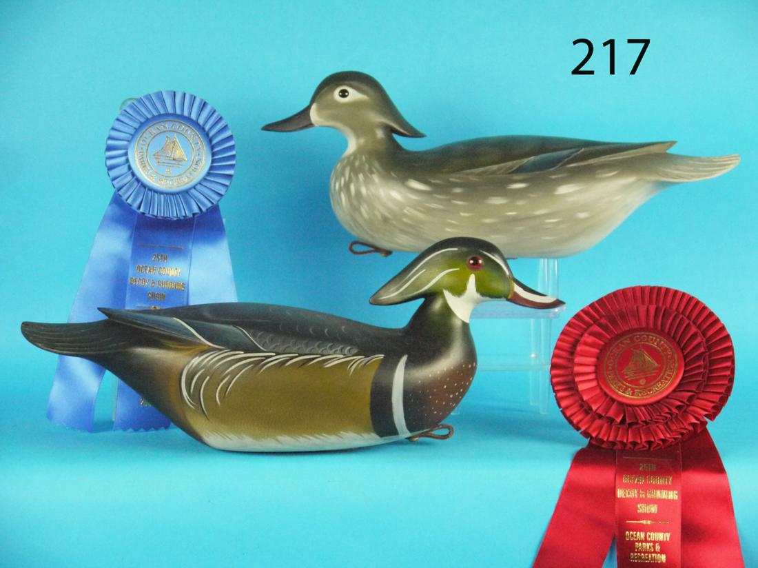 WOOD DUCK PAIR, M. GEIS (1 of 1)
