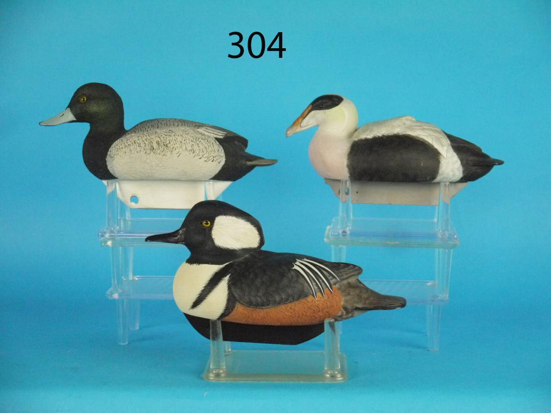 ONE-QUARTER SIZE EIDER, ONE-THIRD SIZE BROADBILL, (1 of 1)