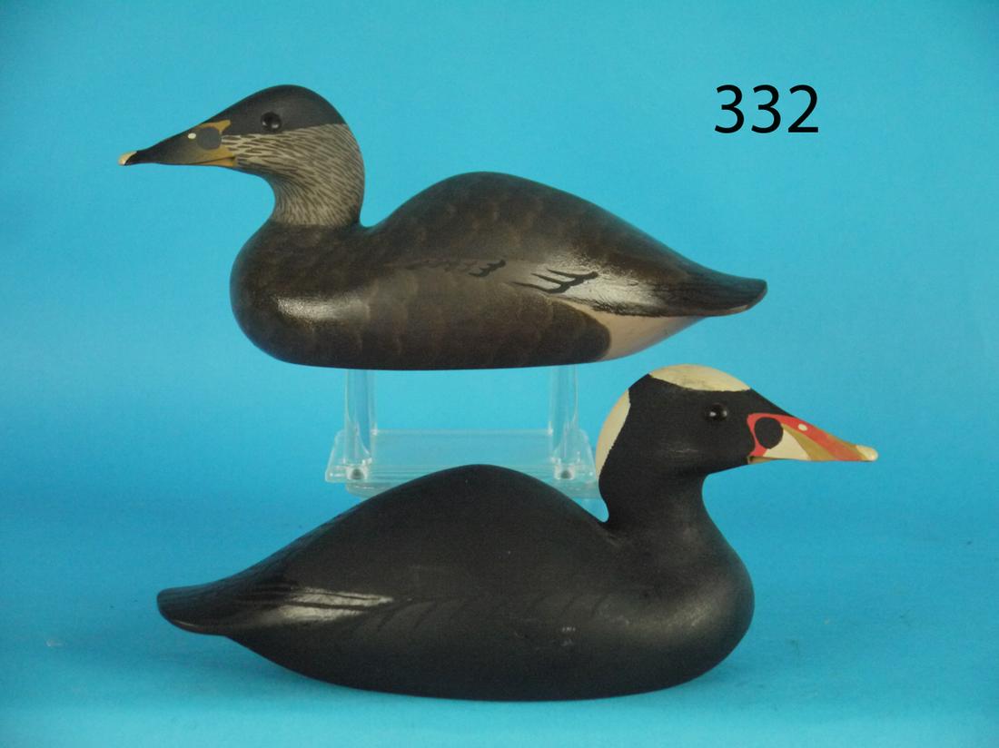ONE-THIRD SIZE SURF SCOTER PAIR, W. CRANMER (1 of 1)
