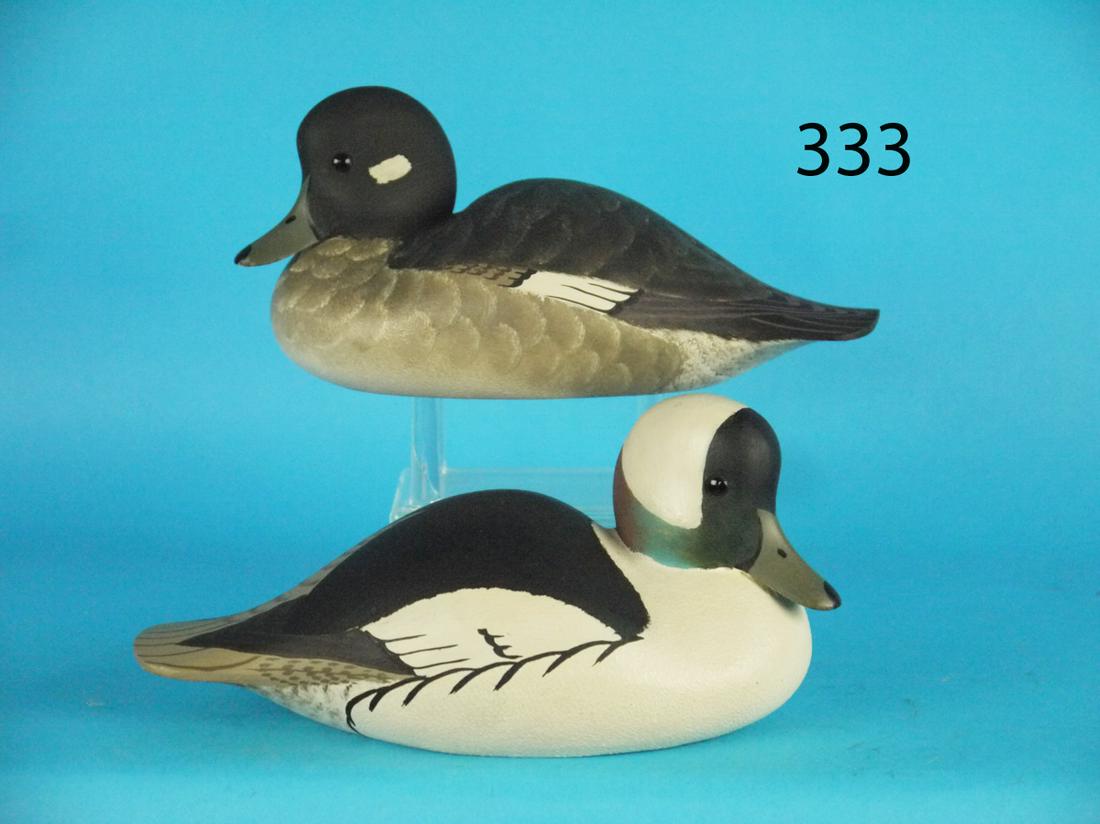 ONE-HALF SIZE BUFFLEHEAD PAIR, W. CRANMER (1 of 1)