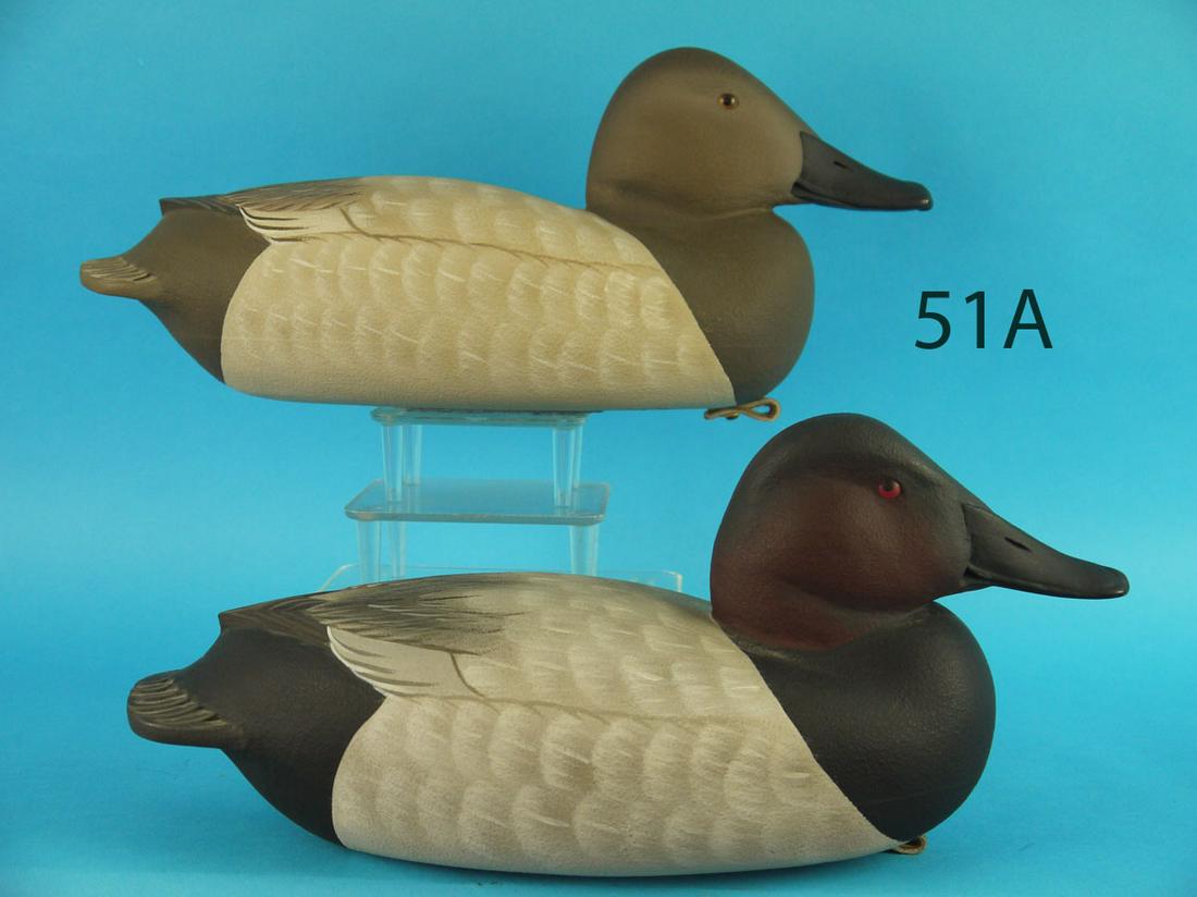 CANVASBACK PAIR, F. JENNINGS (1 of 4)