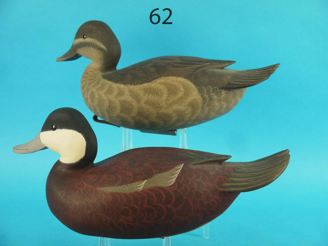 RUDDY DUCK PAIR, J. WOOD (1 of 3)