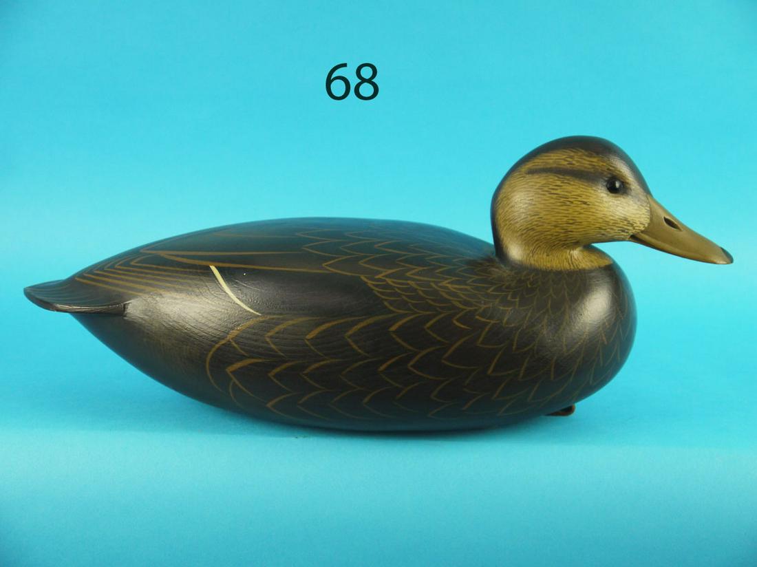 OVERSIZED BLACK DUCK, F.C. BROWN (1 of 3)