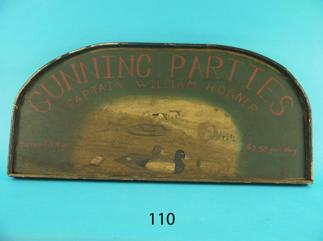 EARLY TRADE SIGN, CAPT. WM. HORNER (1 of 1)