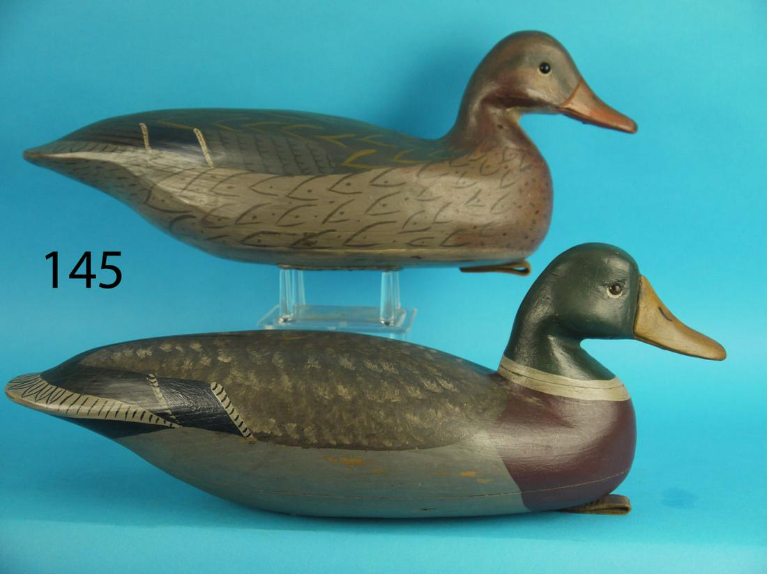 MALLARD DRAKE AND HEN, C. SPRAGUE ATTRIB. (1 of 4)