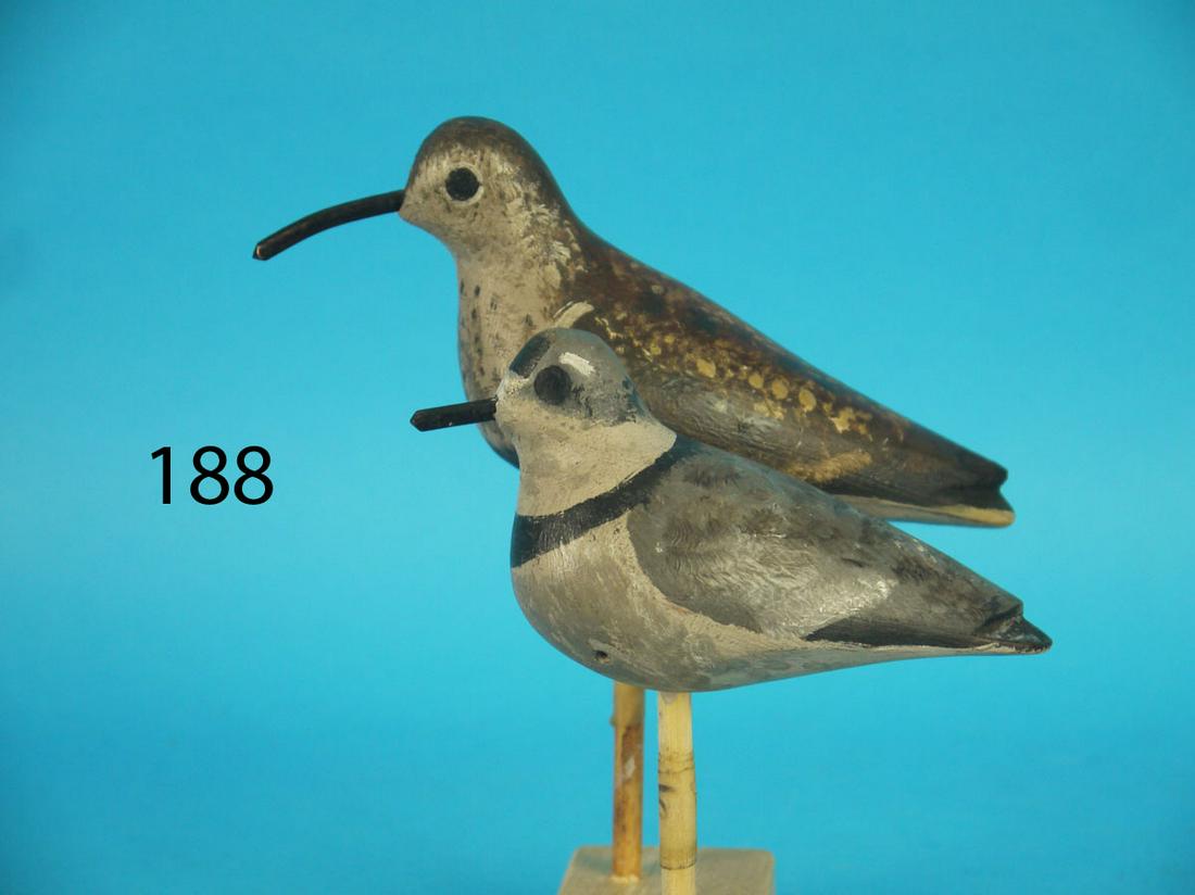 TWO SHOREBIRDS, D. RHODES (1 of 2)