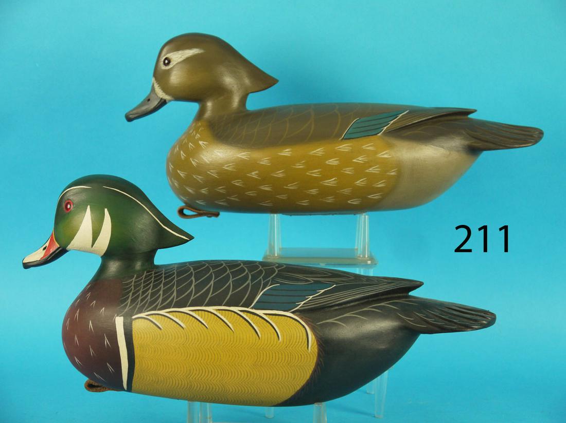 WOOD DUCK PAIR, C. FENNIMORE (1 of 4)