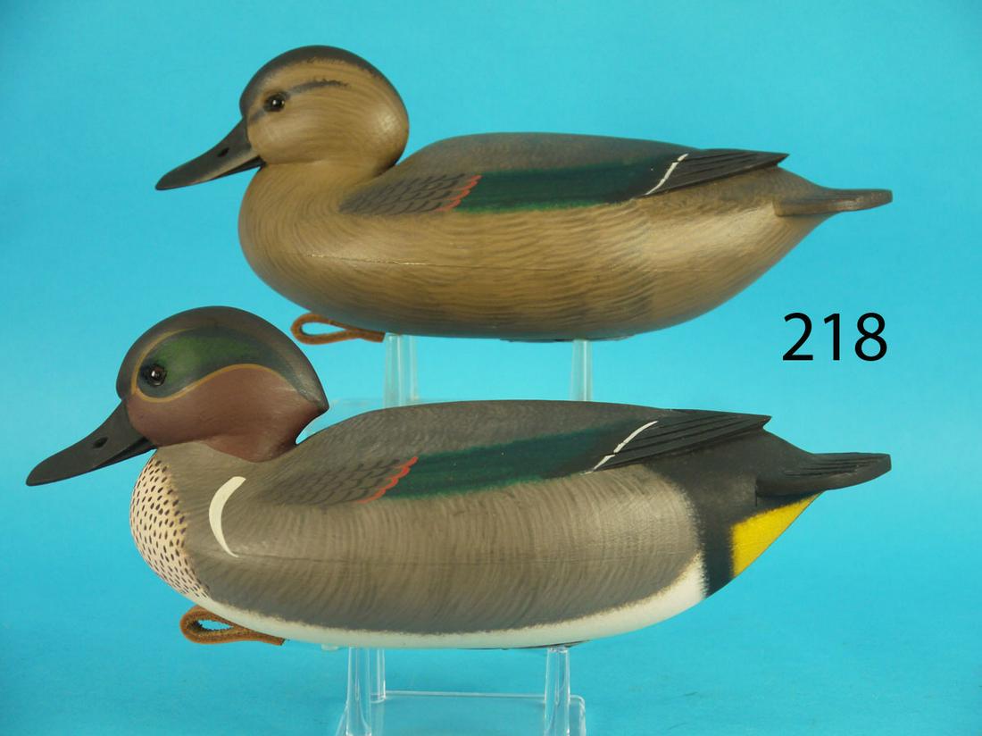 GREEN WING TEAL PAIR, F.C. BROWN, JR. (1 of 3)