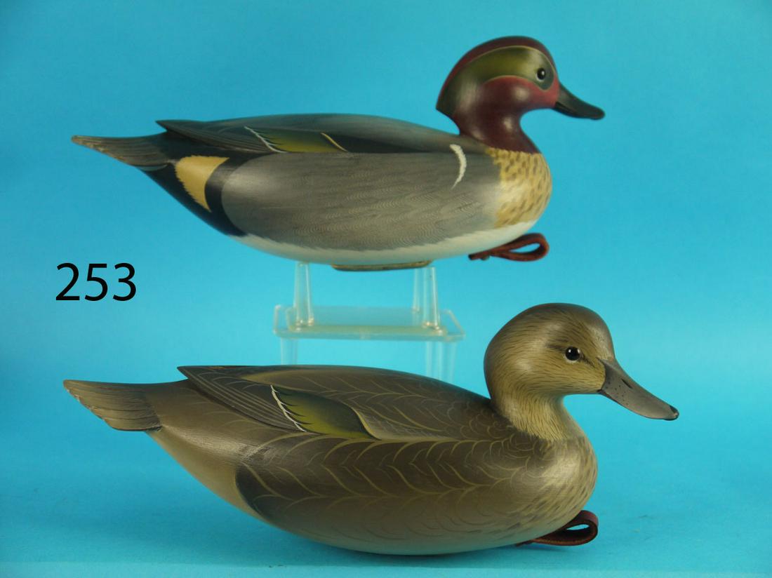 GREEN WING TEAL PAIR, G. STRUNK (1 of 4)
