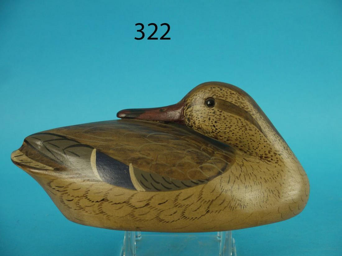 ONE-HALF SIZE MALLARD HEN, C. MOORE (1 of 3)