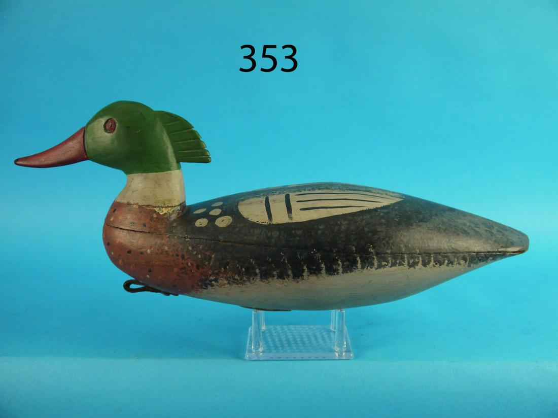 RED-BREAST MERGANSER DRAKE, SPRAGUE RIG (1 of 3)