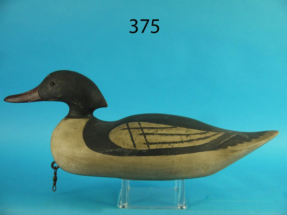 AMERICAN MERGANSER, MASON, RESTORED (1 of 3)