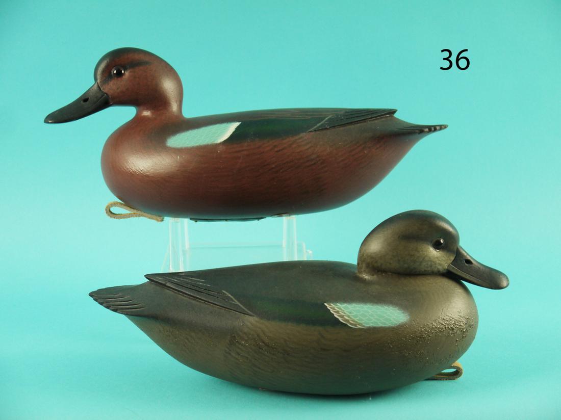 CINNAMON TEAL PAIR, F.C. BROWN, JR. (1 of 4)