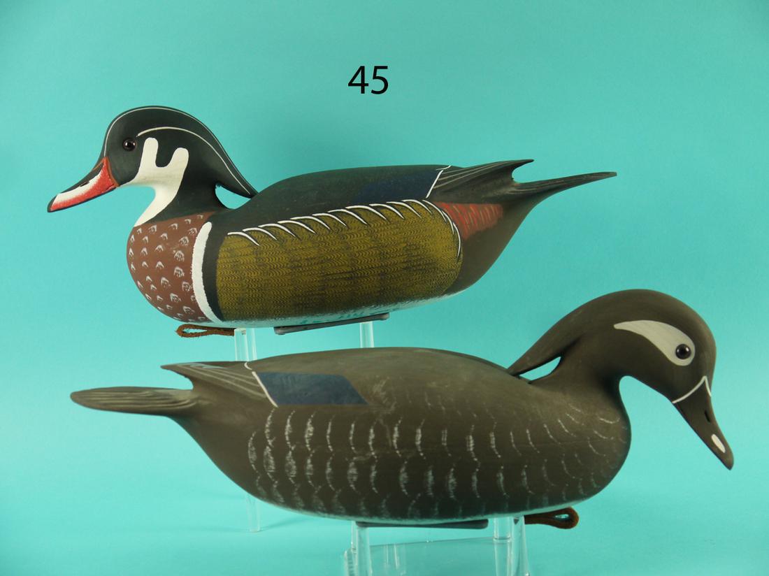 WOOD DUCK PAIR, W. OLER (1 of 4)