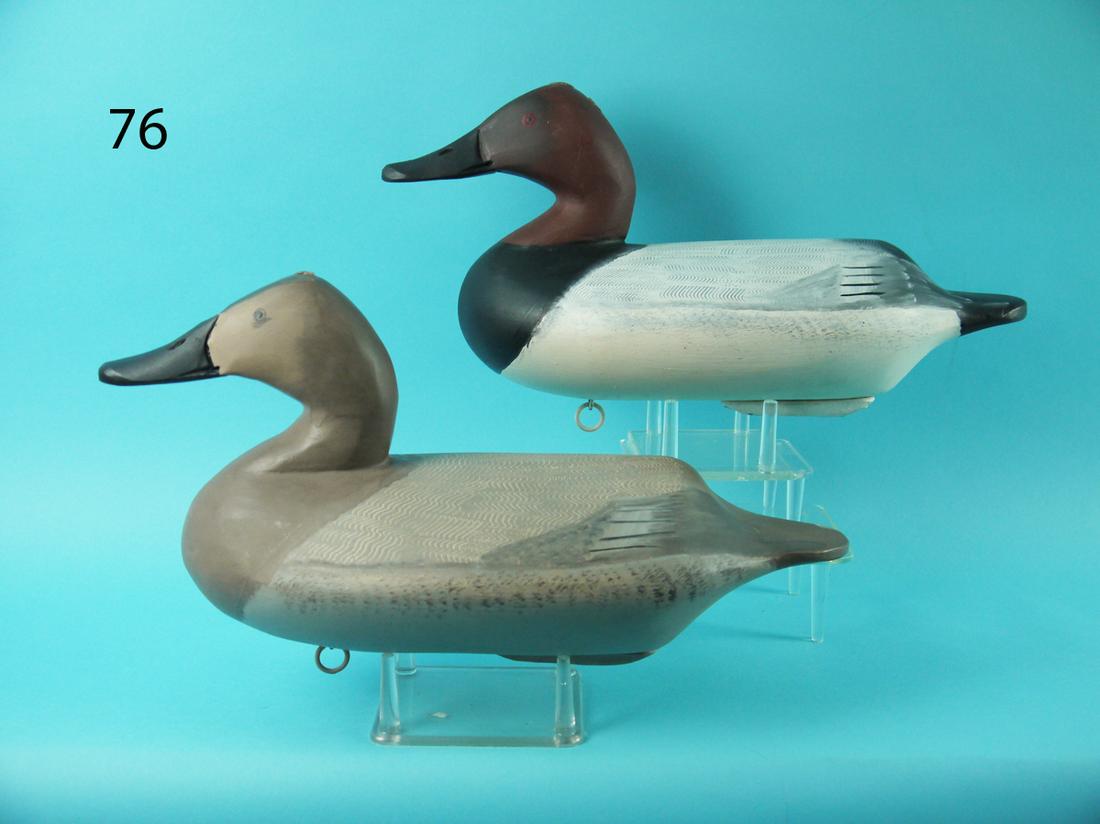 CANVASBACK PAIR, J.E. MCKINNEY (1 of 4)