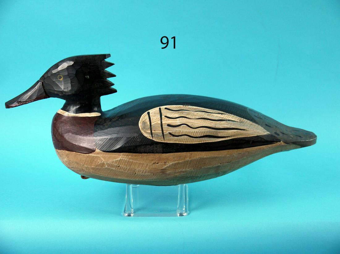 RED BREAST MERGANSER DRAKE, CHINCOTEAGUE (1 of 4)